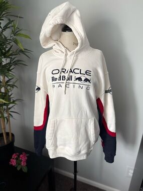 Red Bull hoodie size large men Racing Formula 1 Hoodie Oracle